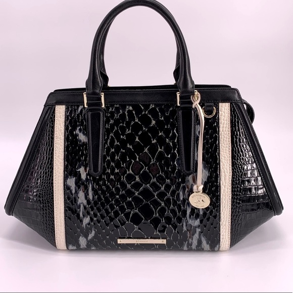 BRAHMIN BLACK CARLISLE ARDEN - Picture 2 of 15